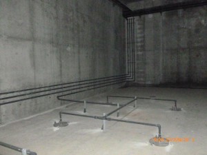 clearwell chlroine contact chamber mixing systems