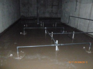 clearwell contact chamber mixing