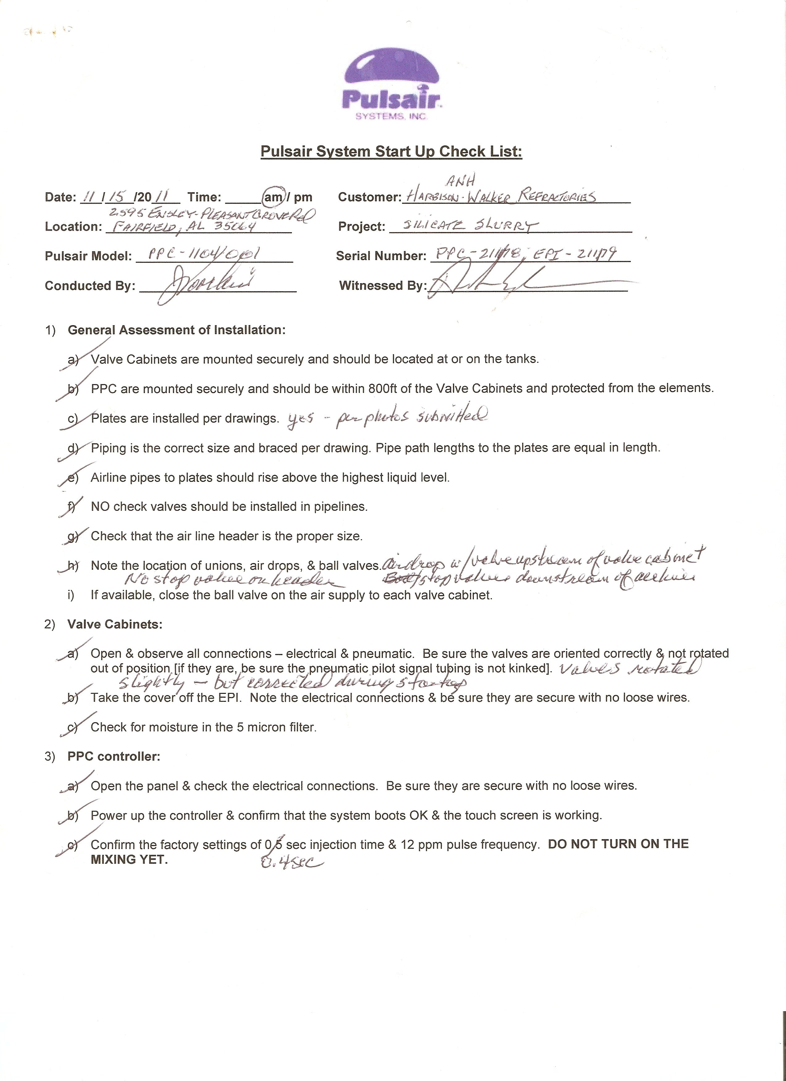 harbisonwalkerfairfieldalstartuppg1 Wastewater Treatment Mixing