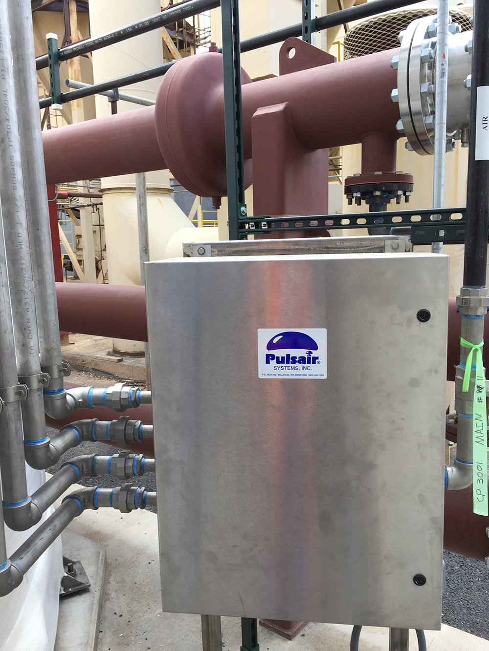 Liquid Fertilizer Mixer Pulsair Wastewater Treatment Mixing Solutions