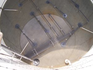 wastewater treatment plant mixing system