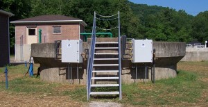 sludge tank mixng large bubble mixing